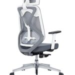 SPECTRUM RC-54CU-WH High Back Ergonomic Mesh Office Chair – White