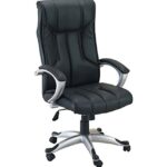 SPECTRUM RC-21 High Back Cushioned Executive Office Chair – Black