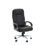 SPECTRUM RC-11 High Back Cushioned Executive Office Chair – Black