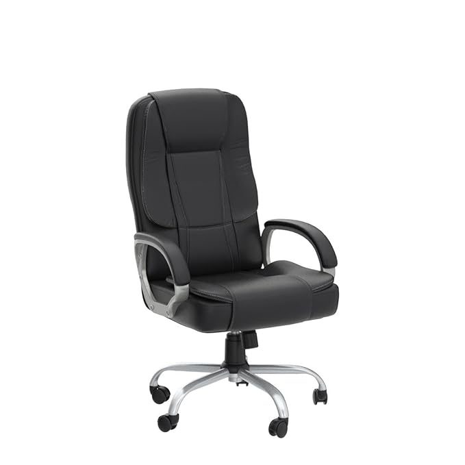 51pKdHfKKvL._SX679_ SPECTRUM RC-11 High Back Cushioned Executive Office Chair – Black - Image 1