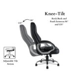 SPECTRUM RC-11 High Back Cushioned Executive Office Chair – Black - Image 2