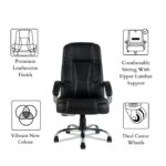SPECTRUM RC-11 High Back Cushioned Executive Office Chair – Black - Image 4