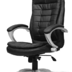 SPECTRUM RC-15 High Back Cushioned Ergonomic Executive Office Chair – Black